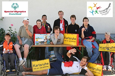 Wir machen mit bei Special Olympics 2008 in Karlsruhe