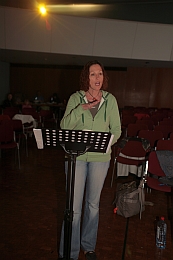 Die musikalische Leiterin Heike Barei&szlig;