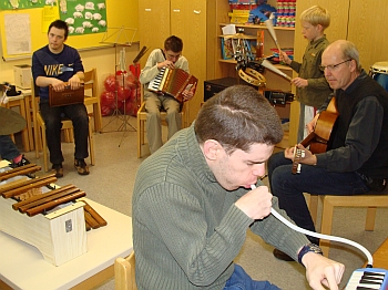 Die Schulband der Klosterbergschule