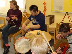 Die Schulband der Klosterbergschule