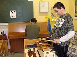 Die Schulband der Klosterbergschule
