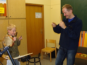 Die Schulband der Klosterbergschule