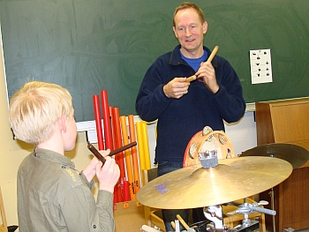 Die Schulband der Klosterbergschule