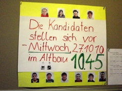 Vorstellung der Kandidaten