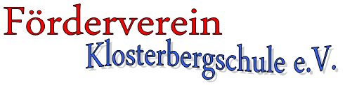 F&ouml;rderverein Klosterbergschule e.V.
