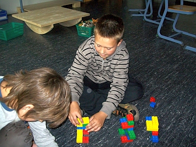 Legospiel Feinmotorik