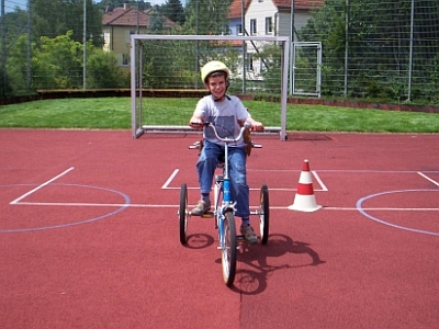 Dreiradfahren