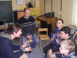 In der Vorlesegruppe