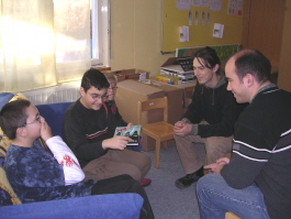 In der Vorlesegruppe