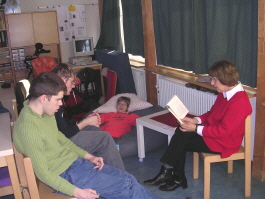 In der Vorlesegruppe