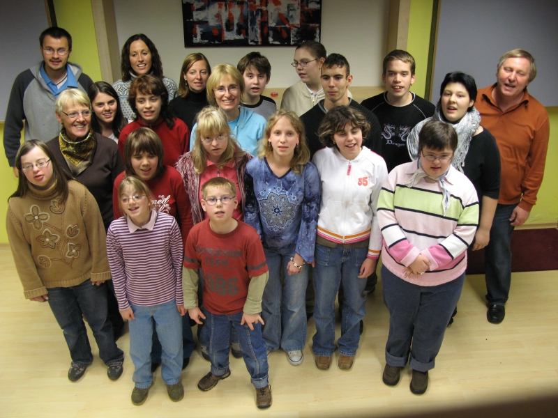Tiramisu Gruppenbild im Studio