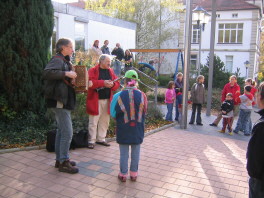 Yves Leblanc & Mike James in der Klosterbergschule