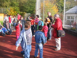 Yves Leblanc & Mike James in der Klosterbergschule