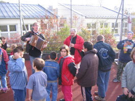 Yves Leblanc & Mike James in der Klosterbergschule