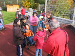 Yves Leblanc & Mike James in der Klosterbergschule