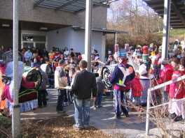 Die Gmendr Gassafetzer in der Klosterbergschule