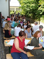 Das Fest zum Schuljahresende