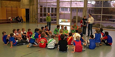 Fußballturnier im Scheffold Gymnasium