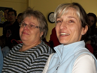 Frau Krestel und Frau Auerbach