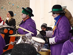 Die Guggenmusik Überdruck in der Klosterbergschule