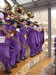 Die Guggenmusik berdruck in der Klosterbergschule