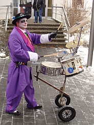 Die Guggenmusik Überdruck in der Klosterbergschule