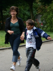 Beim Lauf um die Leiterplattenschule