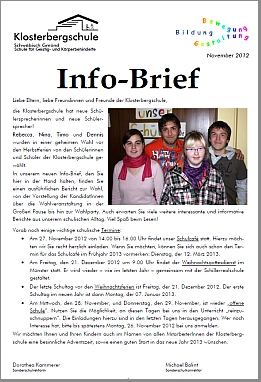 KBS Infobrief November 2012