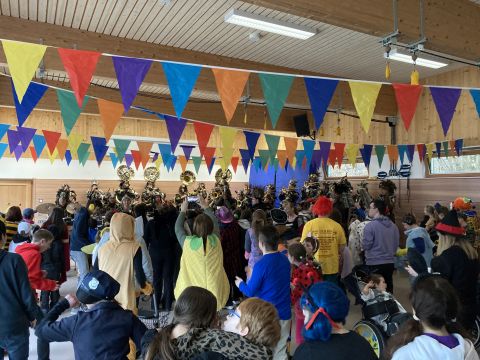 Fasching an der Klosterbergschule