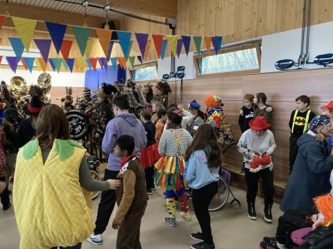 Fasching an der Klosterbergschule