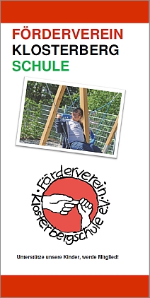 Der Flyer des Fördervereins als PDF